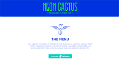 Desktop Screenshot of neoncactus.co.uk